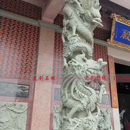 石雕龍柱生產哪里好 福建石雕龍柱廠家