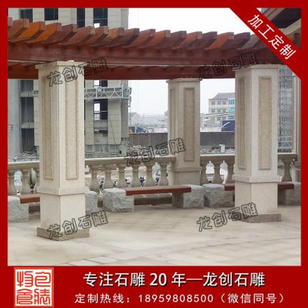 石材方柱子設(shè)計 石材方柱子圖片 石雕小方柱