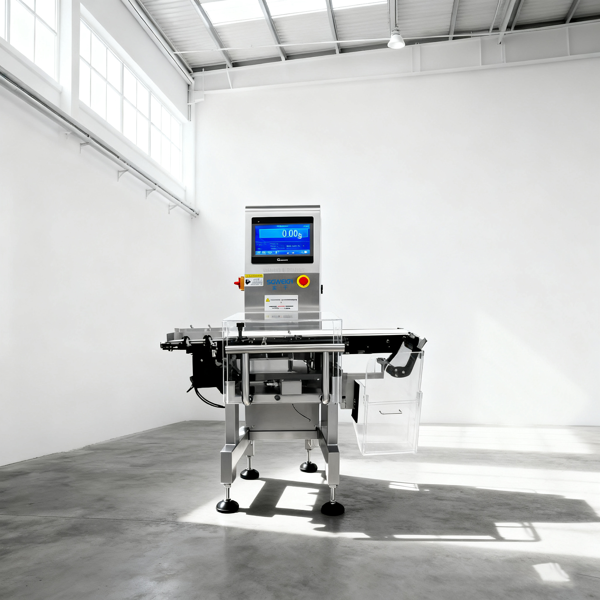 SG-400觀賞魚糧6kg動態稱重分選機選別秤運行穩定