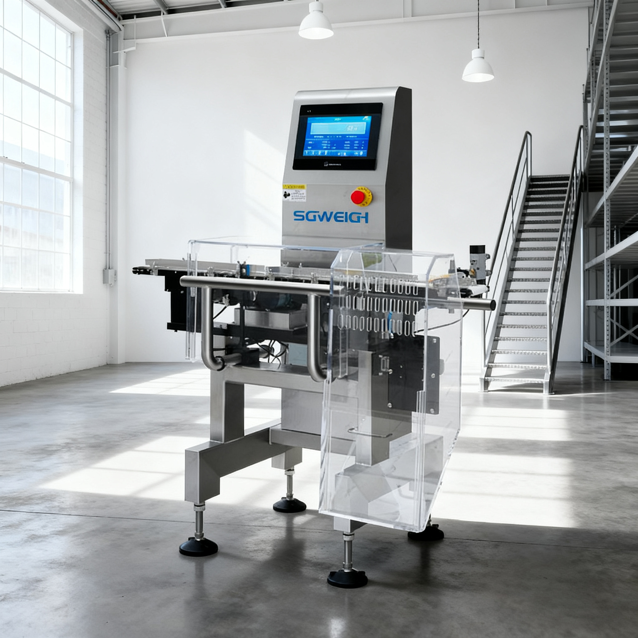 SG-450生物質顆粒包29.5kg自動檢重儀稱重分選機